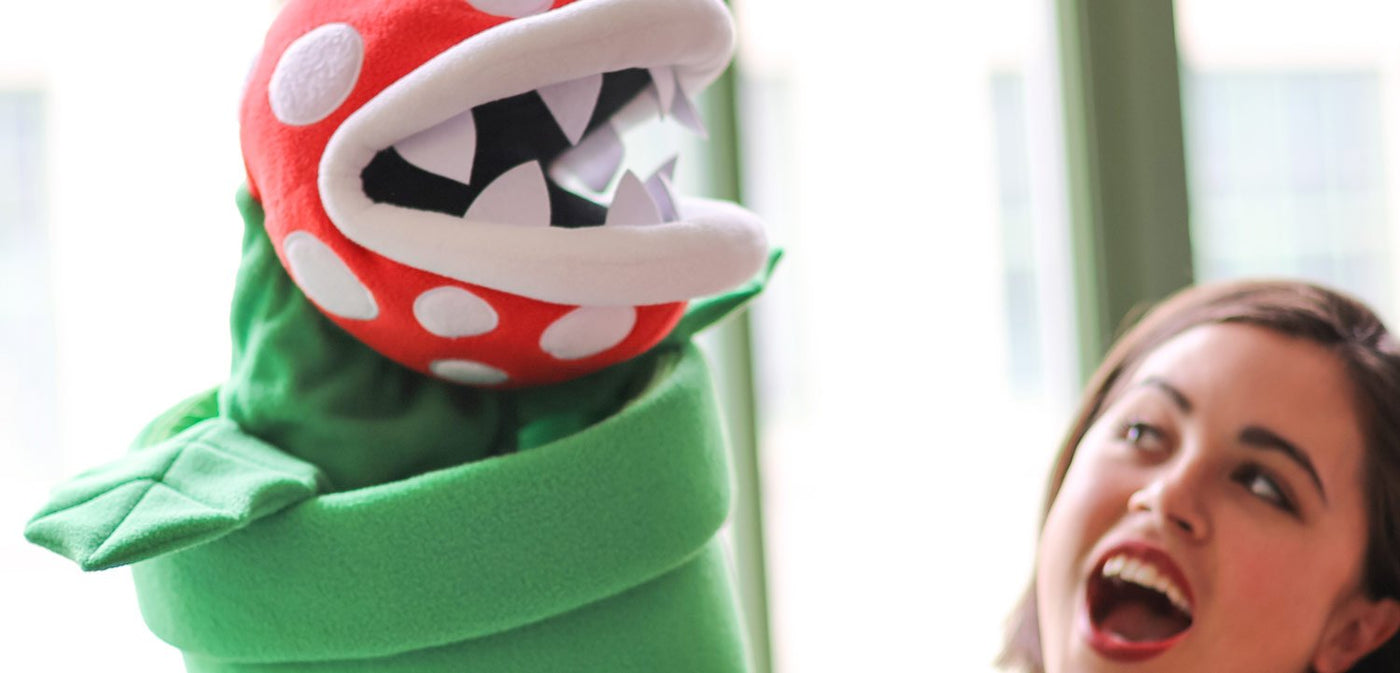 Gigantic Piranha Plant puppet