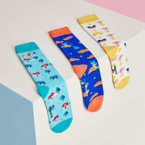 Blobby & Friends Socks