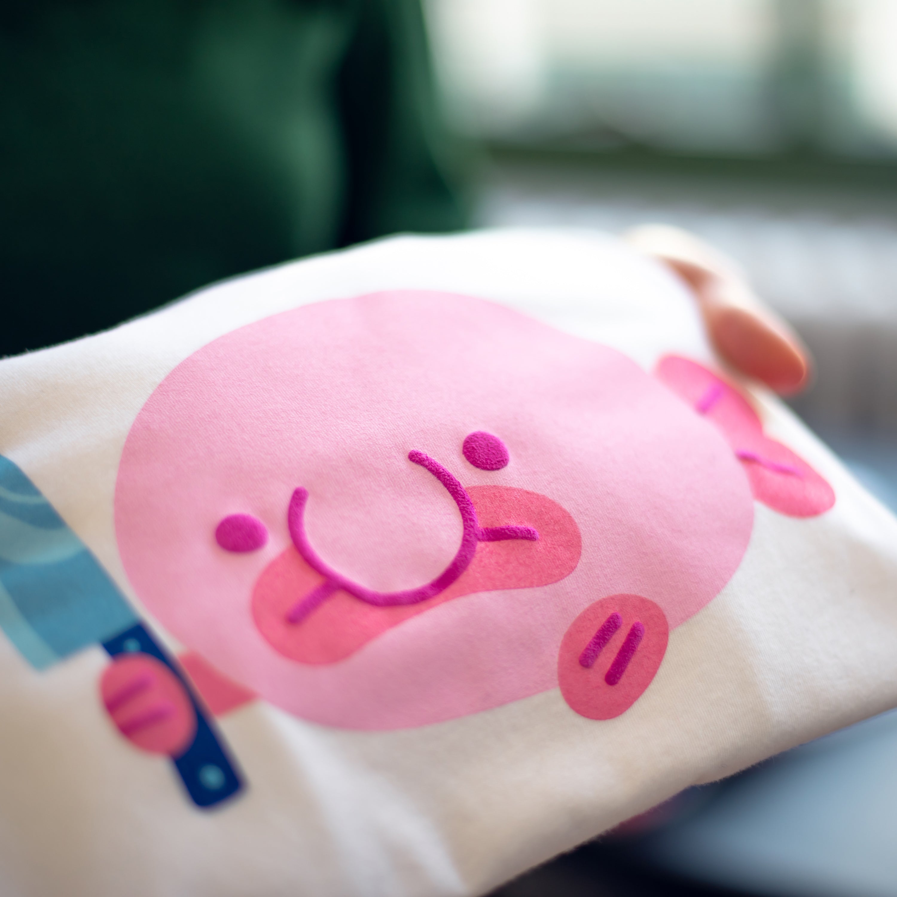 Blobby the Blobfish - screen printed shirt