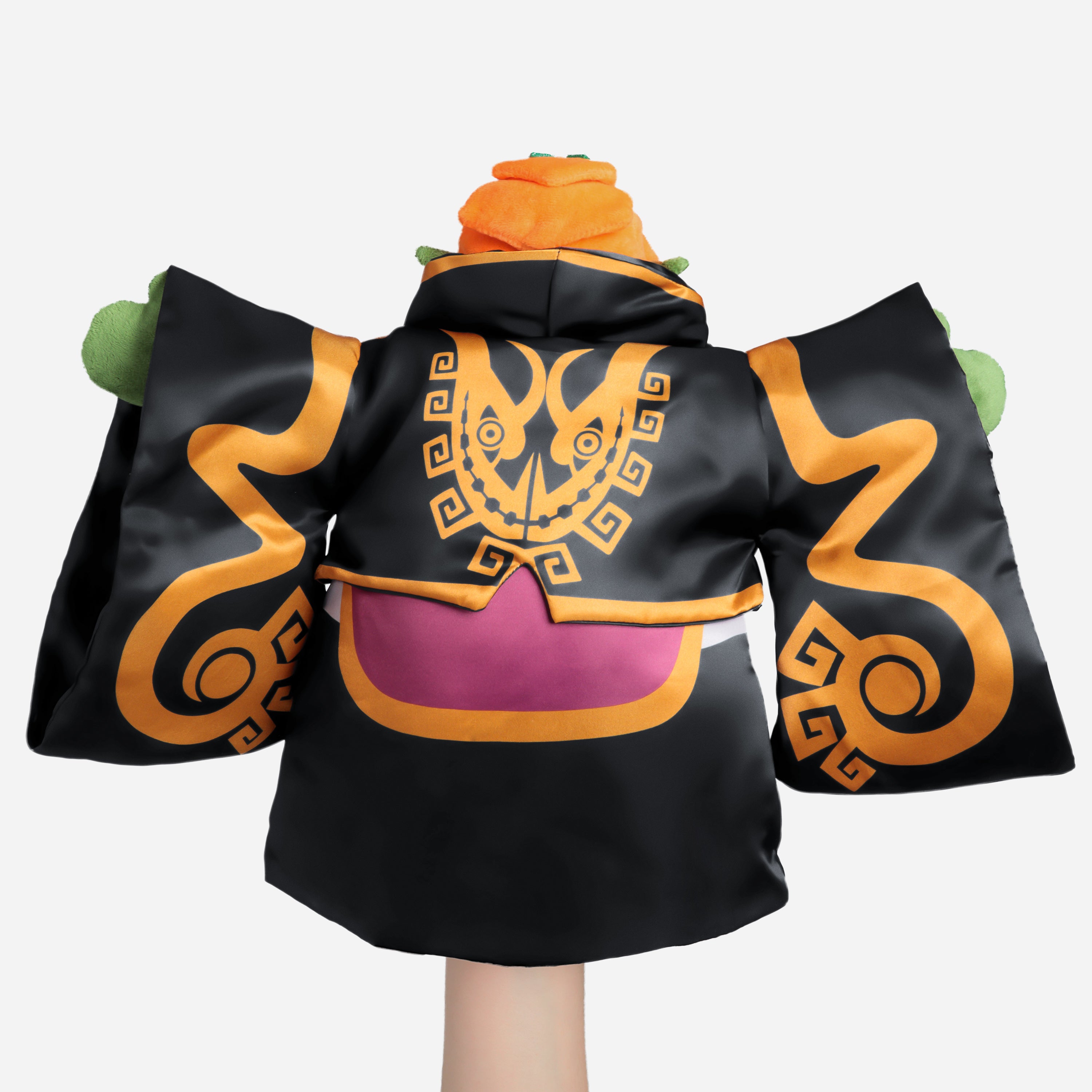 Licensed Nintendo Ganondorf hand puppet - back view 