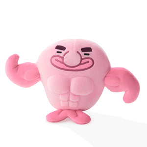 Handsome muscly blobfish plushie