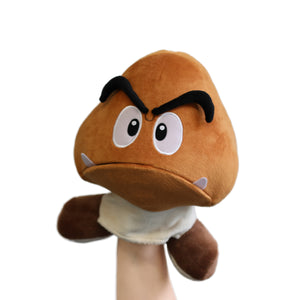 Goomba puppet with moveable mouth