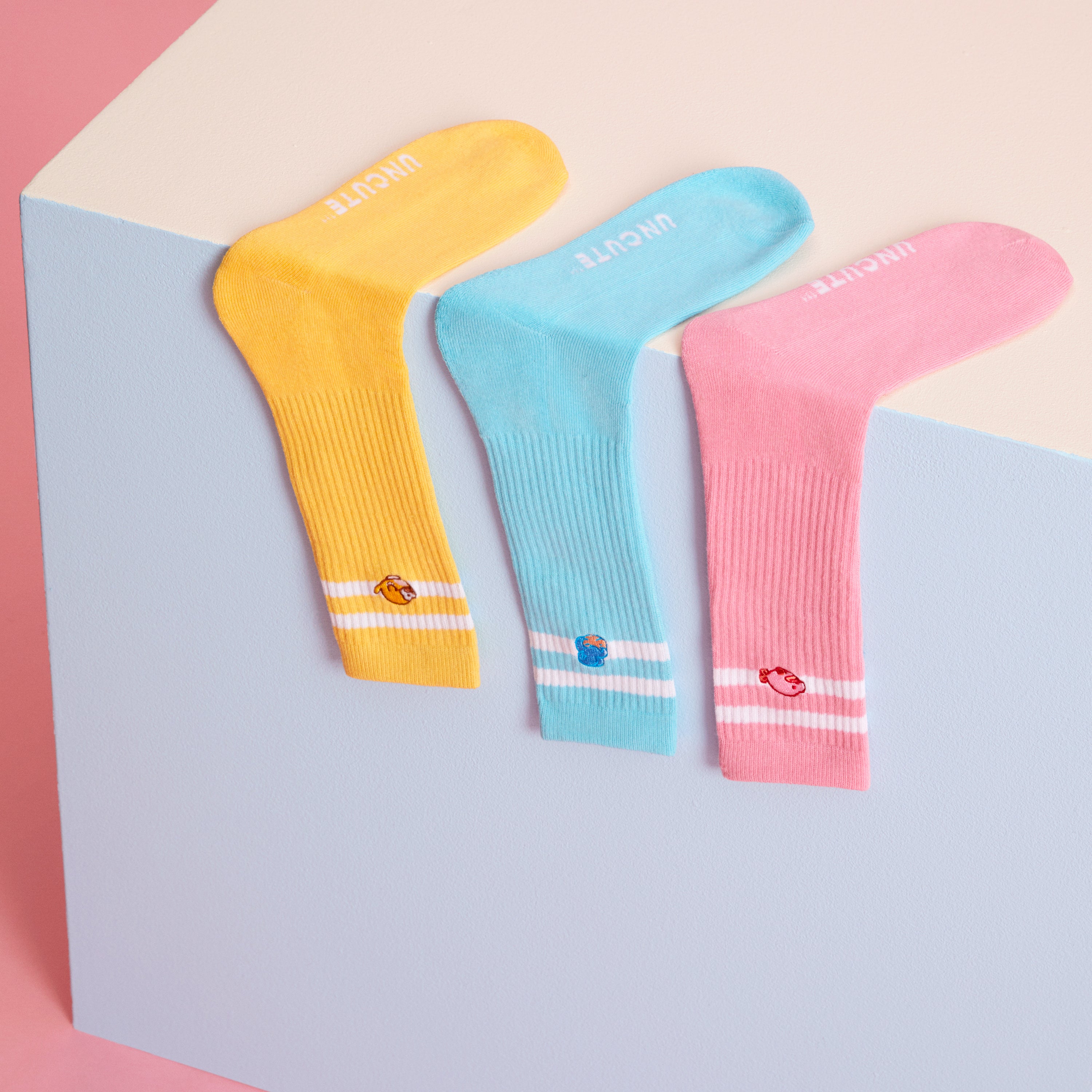 Blobby and Friends - cute socks!