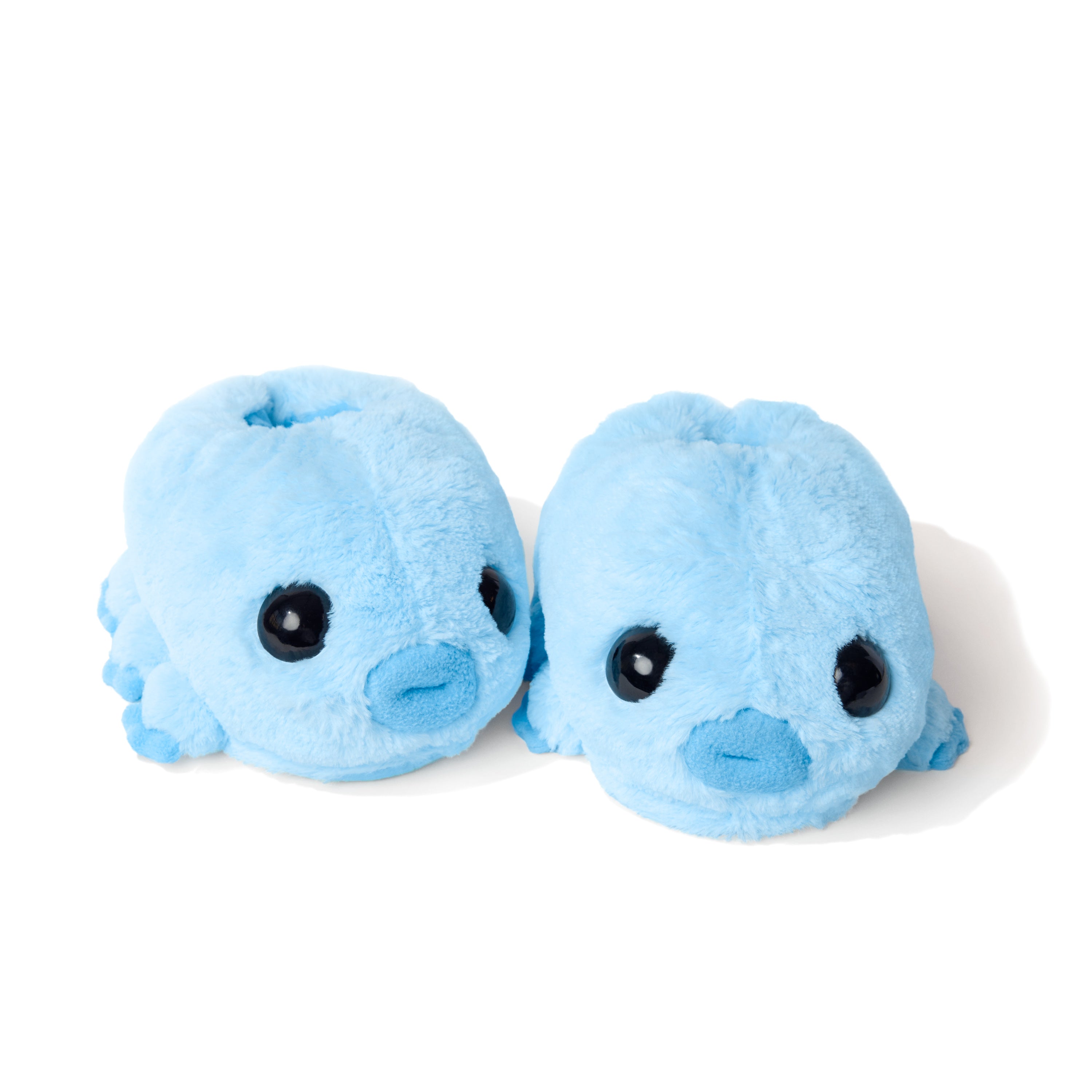 Water Bear fuzzy slippers